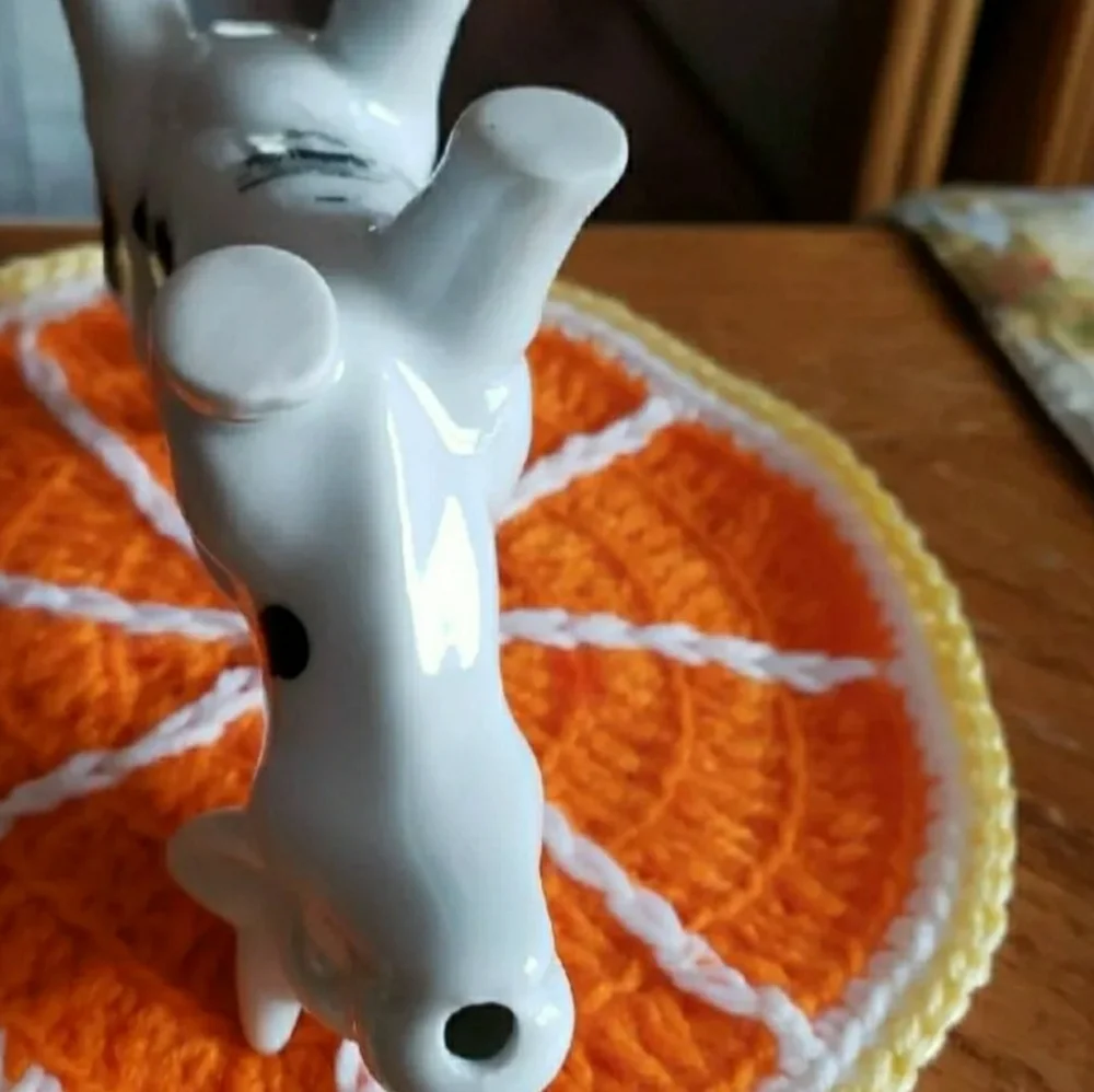 PIER 1 IMPORTS Porcelain Cow Creamer
